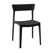 Krzesło ogrodowe Skin CS1391 czarne Calligaris