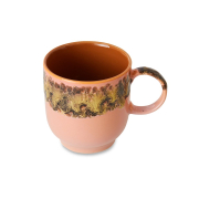 Kubek ceramiczny z uchem 70s Lush HKliving