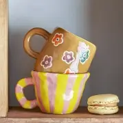 Kubek dla dziecka Addy brązowy Bloomingville MINI