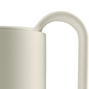 Kubek termiczny ze słomką SipnGo 0,9 l kremowy Eva Solo