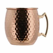 Kubki z uchem Moscow 2 szt. miedziane Lyngby Glas