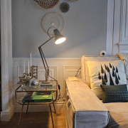 LAMPA BIURKOWA ORIGINAL 1227 BRASS ELEPHANT GREY ANGLEPOISE