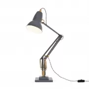 LAMPA BIURKOWA ORIGINAL 1227 BRASS ELEPHANT GREY ANGLEPOISE