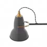LAMPA BIURKOWA ORIGINAL 1227 BRASS ELEPHANT GREY ANGLEPOISE