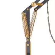 LAMPA BIURKOWA ORIGINAL 1227 BRASS ELEPHANT GREY ANGLEPOISE