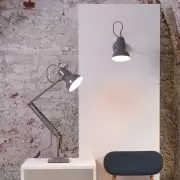 LAMPA ŚCIENNA ORIGINAL 1227 BRASS ELEPHANT GREY ANGLEPOISE