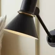 LAMPA ŚCIENNA TYPE 80 W2 MATTE BLACK ANGLEPOISE