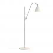 LAMPA PODŁOGOWA BL3 SMALL STAL CHROMOWANA-BIAŁA GUBI