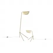 LAMPA PODŁOGOWA MEDITERRANEA SZCZOTKOWANY MOSIĄDZ PETITE FRITURE