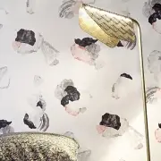 LAMPA PODŁOGOWA MEDITERRANEA SZCZOTKOWANY MOSIĄDZ PETITE FRITURE