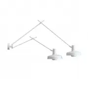 LAMPA ŚCIENNA ARIGATO DOUBLE LONG-SHORT BIAŁA GRUPA PRODUCTS