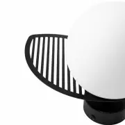 LAMPA ŚCIENNA FYLLO CZARNA UMMO