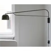 LAMPA ŚCIENNA GRANT CZARNA 111 CM NORMANN COPENHAGEN