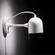 LAMPA ŚCIENNA CARLA BIAŁA