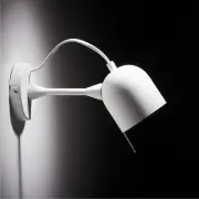 LAMPA ŚCIENNA CARLA BIAŁA
