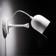 LAMPA ŚCIENNA CARLA BIAŁA