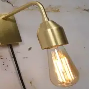 LAMPA ŚCIENNA MADRID ZŁOTA IT S ABOUT ROMI