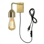 LAMPA ŚCIENNA MADRID ZŁOTA IT S ABOUT ROMI