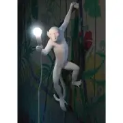 LAMPA ŚCIENNA MONKEY BIAŁA SELETTI