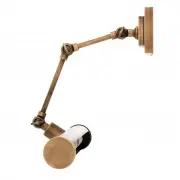 LAMPA ŚCIENNA PACIFIC BRASS EICHHOLTZ