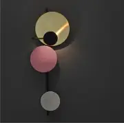 Lampa ścienna Planet różowa Please Wait to be Seated