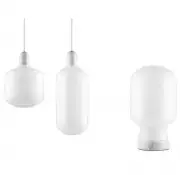 LAMPA STOŁOWA AMP BIAŁA MARMUR NORMANN COPENHAGEN