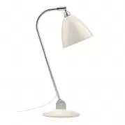 LAMPA STOŁOWA BESTLITE BL2 CHROME BIAŁA GUBI