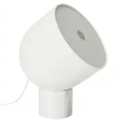 Lampa Podłogowa Faro Biała-Biały Marmur Bolia