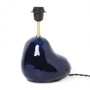 LAMPA STOŁOWA HEBE SHORT NATURAL BLUE BASE FERM LIVING