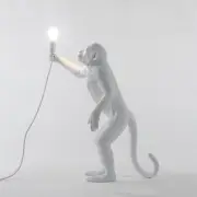 LAMPA STOŁOWA MONKEY BIAŁA - WERSJA STOJĄCA SELETTI