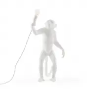 Lampa Stołowa Monkey Biała - Wersja Stojąca Seletti