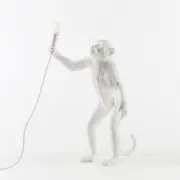 LAMPA STOŁOWA MONKEY BIAŁA - WERSJA STOJĄCA SELETTI