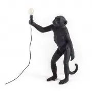 Lampa Stołowa Monkey Czarna - Wersja Stojąca Seletti