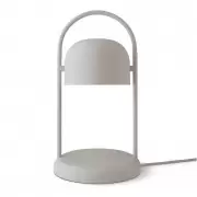 LAMPA STOŁOWA QUAY SZARA EVA SOLO
