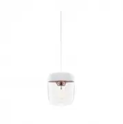 LAMPA WISZĄCA ACORN BIAŁA-MIEDŹ UMAGE