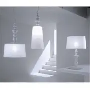LAMPA WISZĄCA ALI&BABA 50 CM LNIANA KARMAN