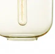 LAMPA WISZĄCA AMP PODŁUŻNA ZŁOTO-ZIELONA NORMANN COPENHAGEN