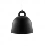 Lampa Wisząca Bell Medium Czarna Normann Copenhagen