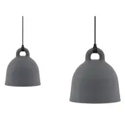 LAMPA WISZĄCA BELL SMALL SZARA NORMANN COPENHAGEN