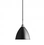 Lampa wisząca Bestlite BL9 16 cm stal chromowana czarna matowa Gugi