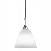 Lampa wisząca Bestlite BL9 16 cm stal chromowana porcelana Gubi