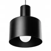 LAMPA WISZĄCA ENKEL 1 CZARNA UMMO