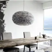 LAMPA WISZĄCA EOS EXTRA LARGE JASNOSZARA UMAGE