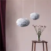 LAMPA WISZĄCA EOS MICRO JASNOSZARA UMAGE