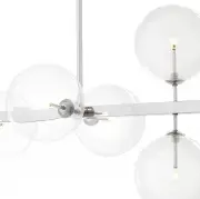 LAMPA WISZĄCA LARGO STAL NIKLOWANA EICHHOLTZ