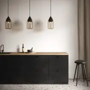 LAMPA WISZĄCA LIUKU BASE DROP CZARNA MATER