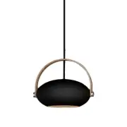 LAMPA WISZĄCA MANGO 26 CM CZARNA