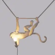 LAMPA WISZĄCA MONKEY SWING BIAŁA SELETTI