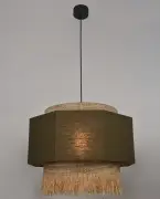 LAMPA WISZĄCA Marrakech XL Kaki MARKET SET