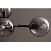 LAMPA WISZĄCA ORB czarna BOLIA